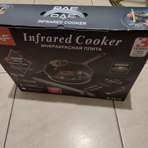 Raf ceramic infrared tabletop stove 3500W, new