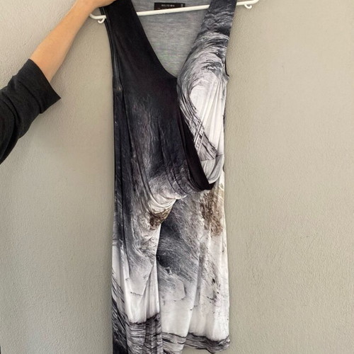 Religion Mini Dress like new, black and white, size S
