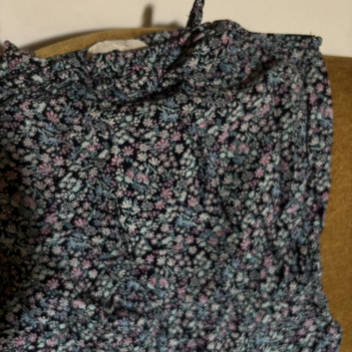 Floral blouse shorts H&M like new, adjustable, multicolor, size 158 cm