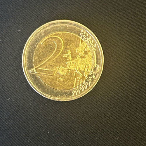 Rare Penelope Delta 2 Euro coin used