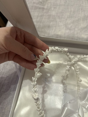 Wedding crowns lemon blossom new in box