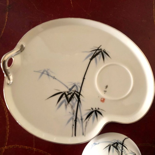Minton CBC tea set hand-painted from Japan like new