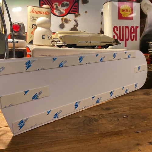 Castrol sign new made of thick plastic