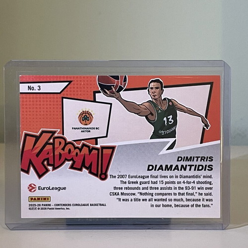 Dimitris Diamantidis Euroleague Case Hit SSP Kaboom σαν καινούργιο