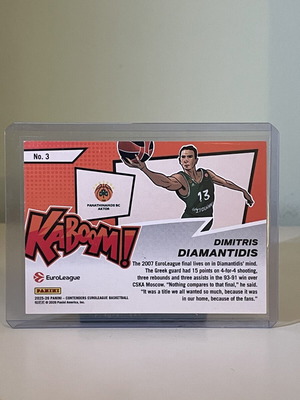 Dimitris Diamantidis Euroleague Case Hit SSP Kaboom σαν καινούργιο
