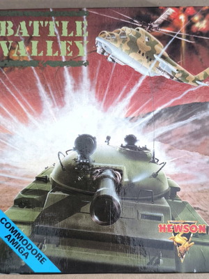 Battle Valley Hewson Amiga like new, complete in box