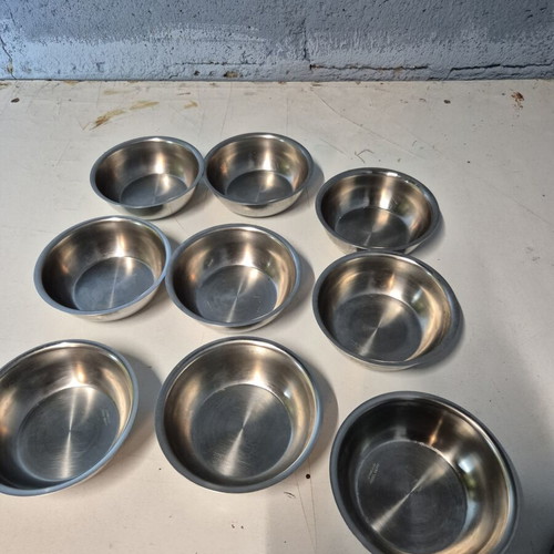 Stainless Steel Bowls set of 9 like new