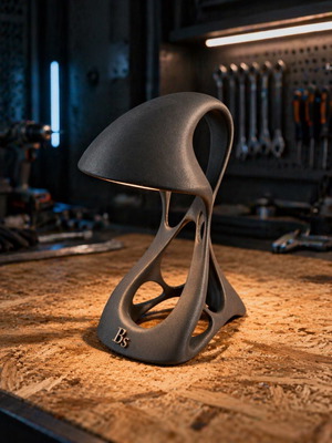 Space USB LED lamp with high brightness and organic design