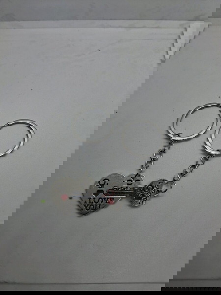 I love you heart & key (keychains) 2pcs