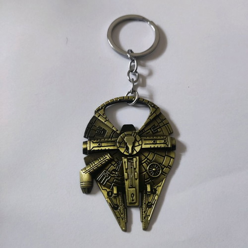 Millennium Falcon keychain bottle opener new