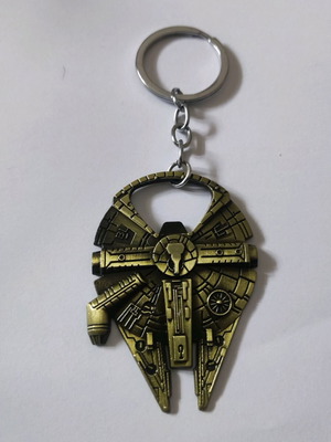 Millennium Falcon keychain bottle opener new