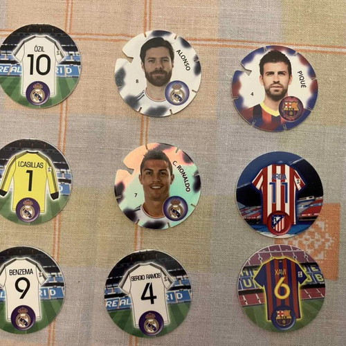 Tazos La Liga Real Madrid Barcelona Atletico Madrid 2012-2013 set new