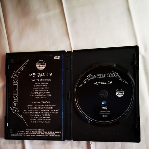 Metallica DVD The Black Album like new
