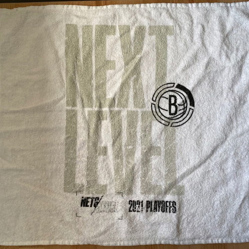 Brooklyn Nets NBA Playoffs 2021 Collectible Towel Size 42cm x 35cm