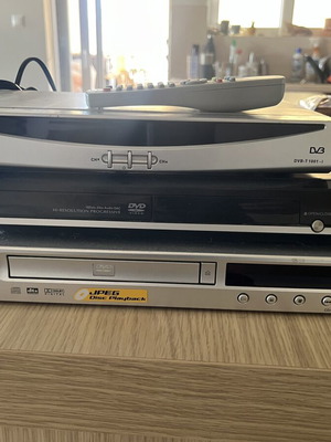 DVD and CD players set