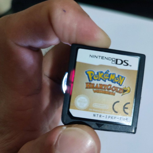 HeartGold Pokemon Cartridge Nintendo used, functional for DS Lite 2DS 3DS NDSL