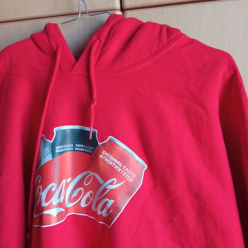 Coca-Cola red hoodie 2XL
