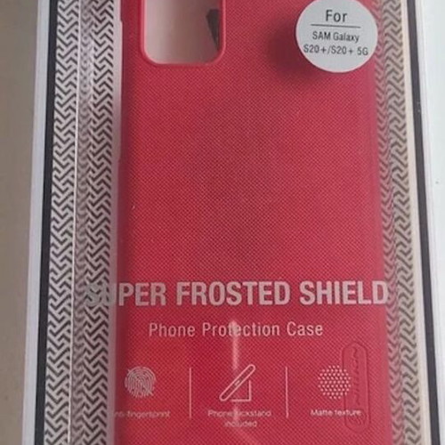 Samsung Galaxy S20+ phone case red like new Super Frosted Shield