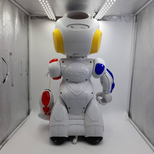 Giochi Preziosi Emiglio robot used, broken arm, no remote