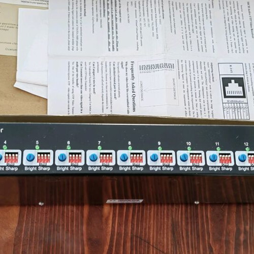 16ch UTP Video Signal Transceiver new