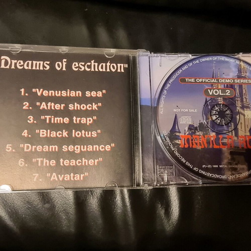 Manilla Road Dreams Of Eschaton CD used, metal