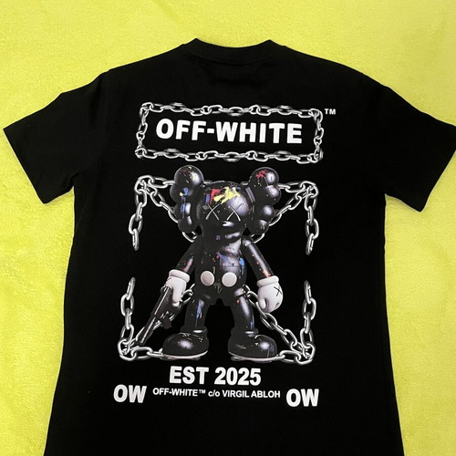 Off-White Black T-shirt new with graphic print