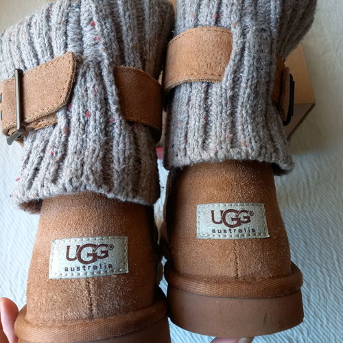 Ugg boots used, size 39, tan color