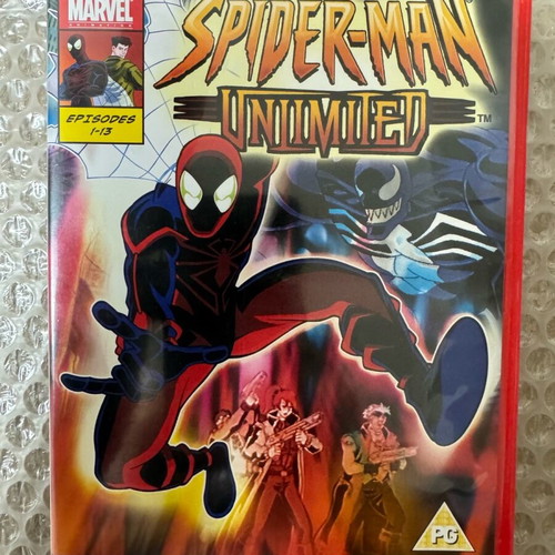 Spider-Man Unlimited DVD like new, complete animated series