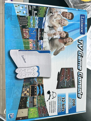 Κονσόλα τηλεόρασης Lexibook TV Game Console με 208 παιχνίδια, ασύρματα χειριστήρια