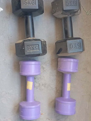 Weights set 10 kg and 5 kg like new