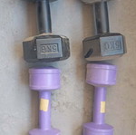 Weights set 10 kg and 5 kg like new