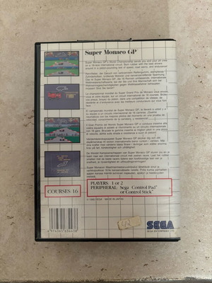 Super Monaco GP SEGA Master System