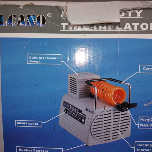 Volcano air compressor new in excellent condition