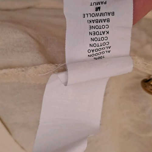 Vintage Stradivarius shirt used, beige, size S