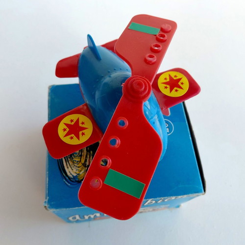 Amphibion Wind-Up Toy 1960s New Greek Made