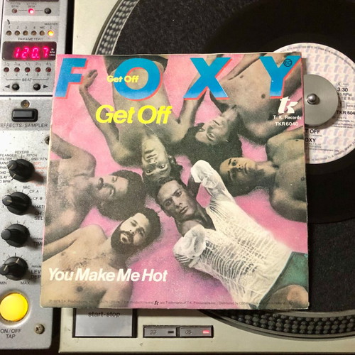 Foxy Get Off 7" vinyl used, pop single