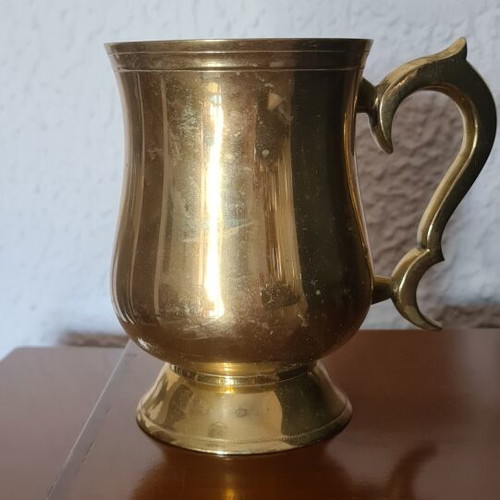 Cup with engraved Cyprus used