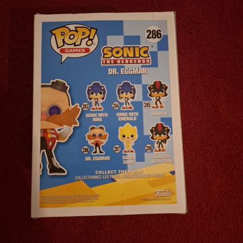 Funko Pop Dr. Eggman 286 like new from Sonic the Hedgehog