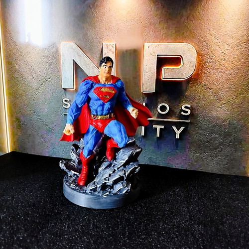 Superman figure 20 cm height, new, PLA material