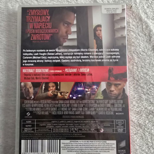 The Perfect Guy 2015 DVD used with Greek subtitles, thriller
