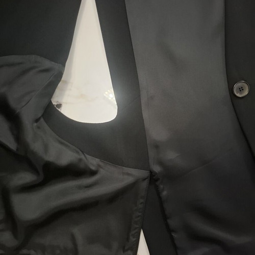 Zara black tailored vest size M like new