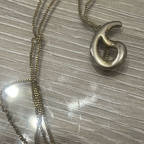 Sekkos 925 silver gold-plated necklace used