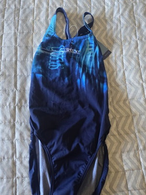 Speedo Stamina Powerback One Piece Swimsuit new, size EU 38, blue
