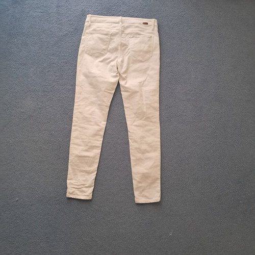 Massimo Dutti women's slim fit jeans like new, white, size S