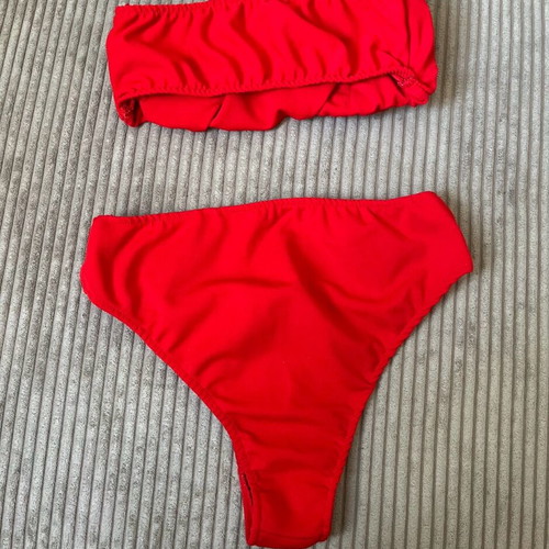 Bikini like new, red
