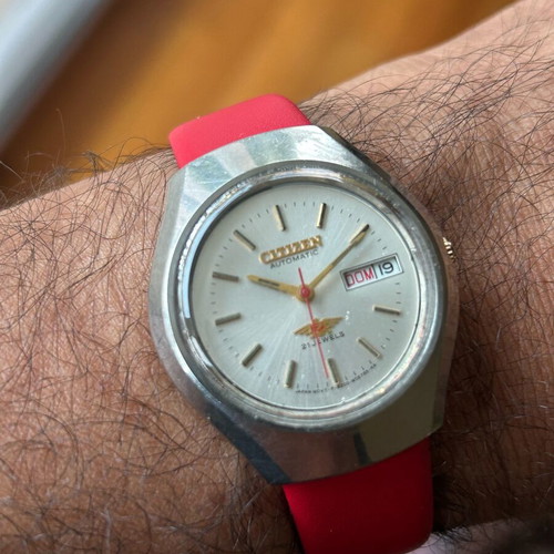 Citizen vintage wristwatch used, manual and automatic