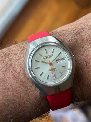 Citizen vintage wristwatch used, manual and automatic