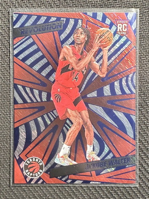 2024-25 Panini Revolution Ja'Kobe Walter Blue Storm card new