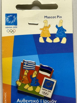 Phoebus & Athena Olympic Pin new, Athens 2004 limited edition