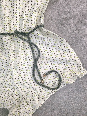 Floral romper Pink Woman short one-piece like new, multicolor